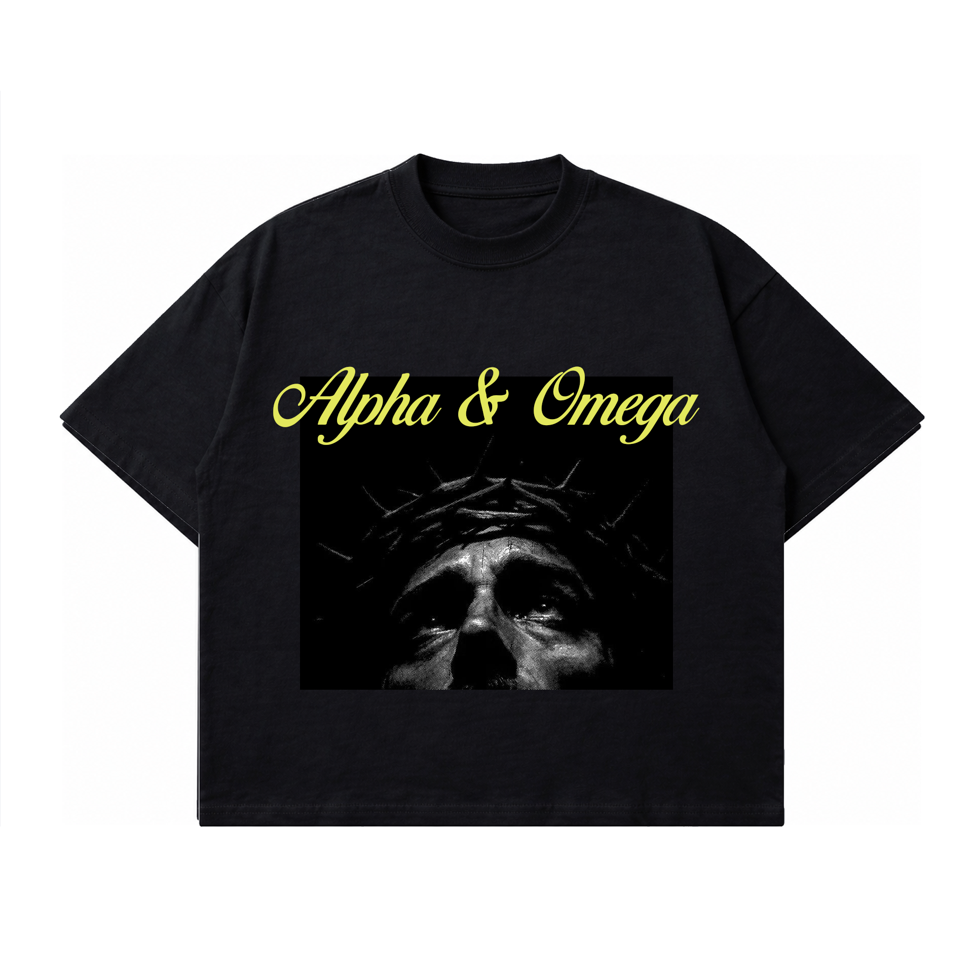 Polera BoxyFit - Alpha & Omega 3