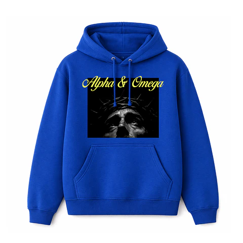 Polerón Hoddie Regular - Alpha & Omega