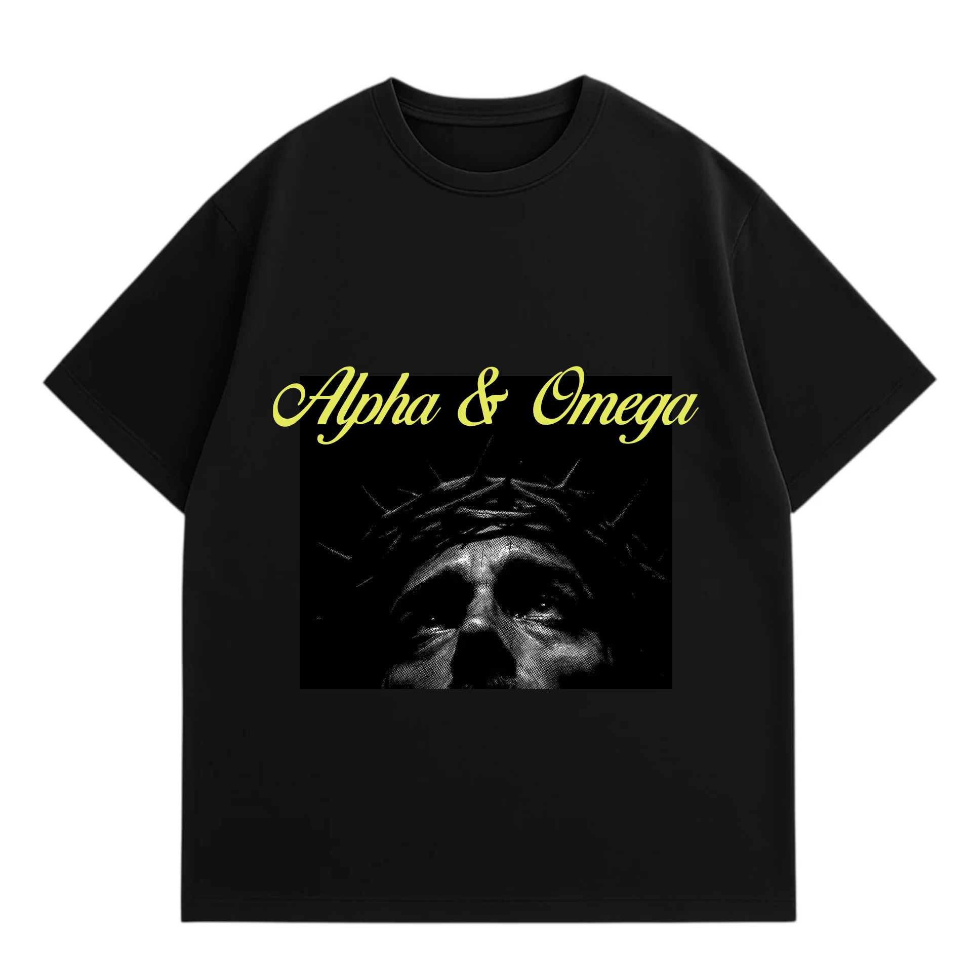 Polera Oversize - Alpha & Omega 3