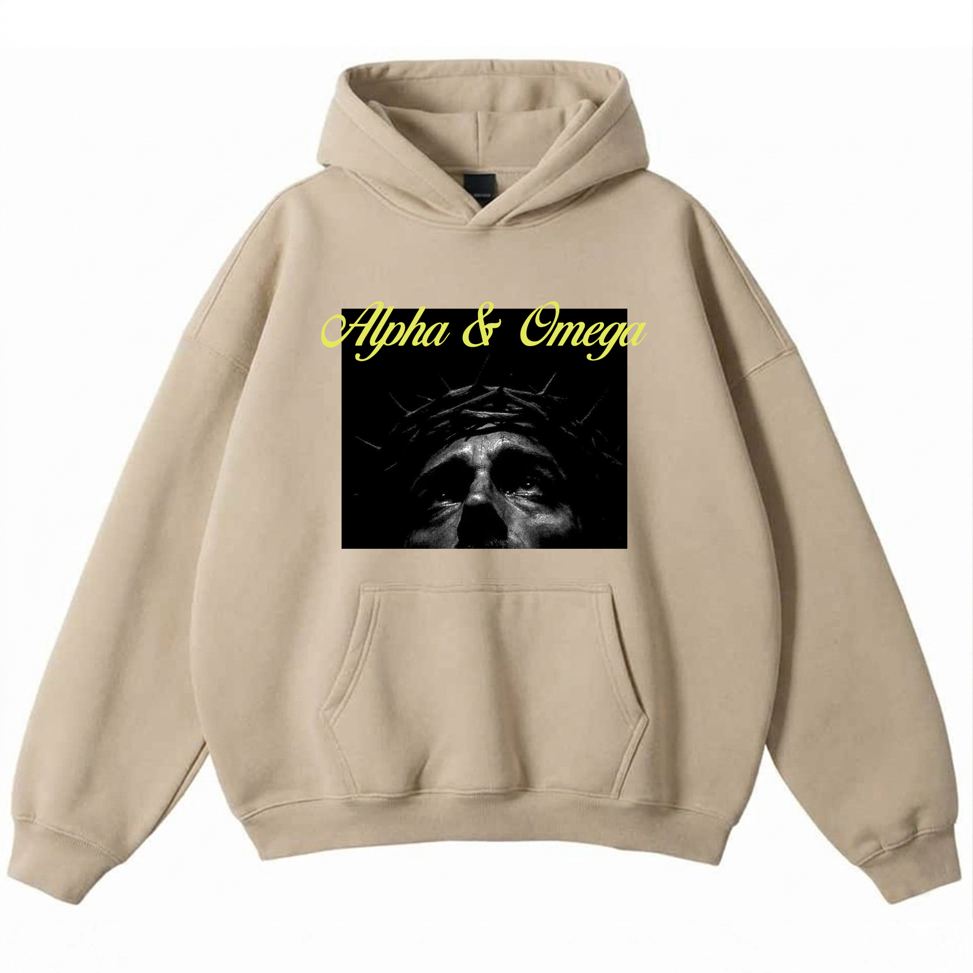 Polerón Hoddie Overbox - Alpha & Omega 1