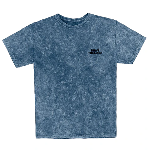 Polera Regular Acid Wash - Serve the Lord