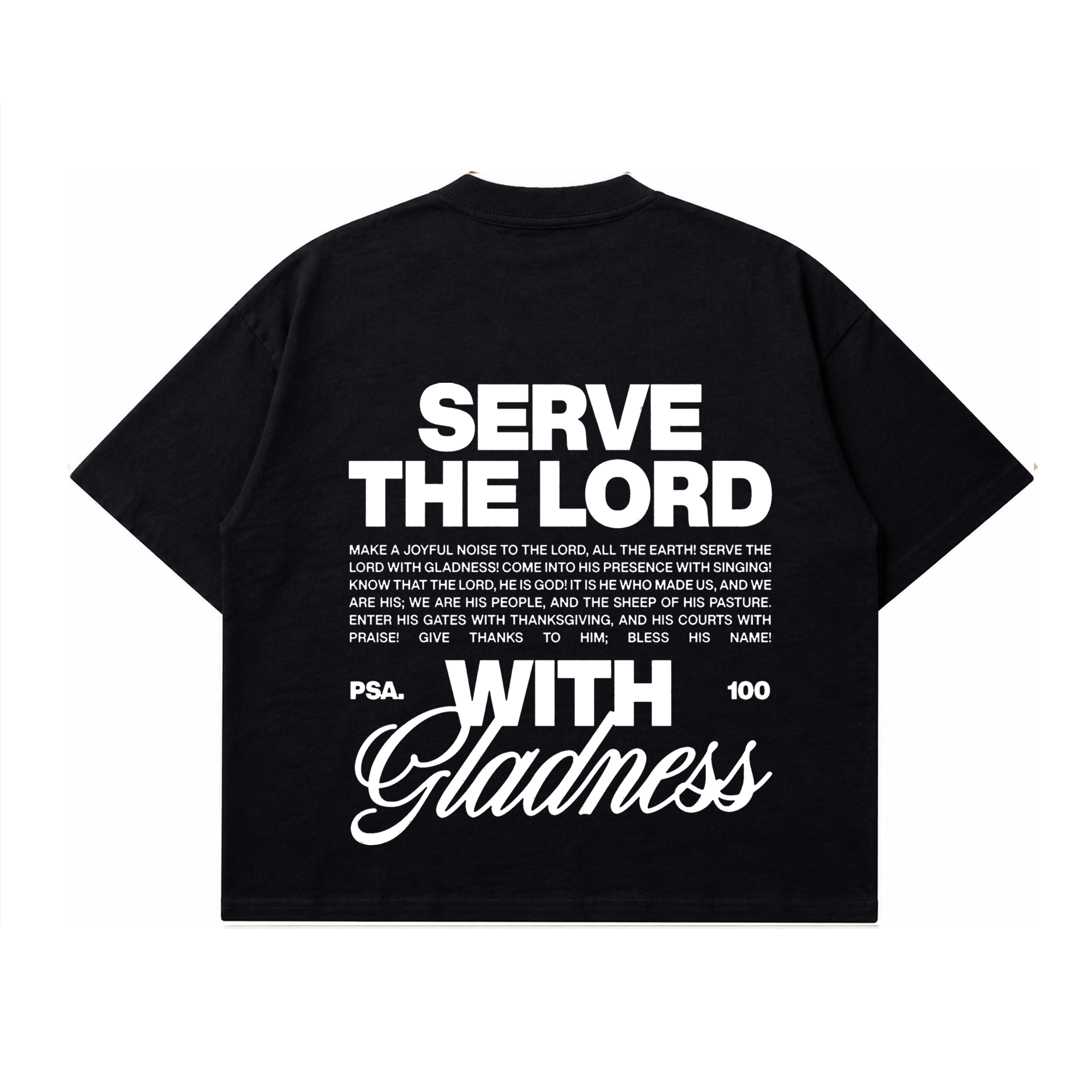 Polera BoxyFit - Serve the Lord 2