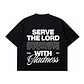 Polera BoxyFit - Serve the Lord - Miniatura 2