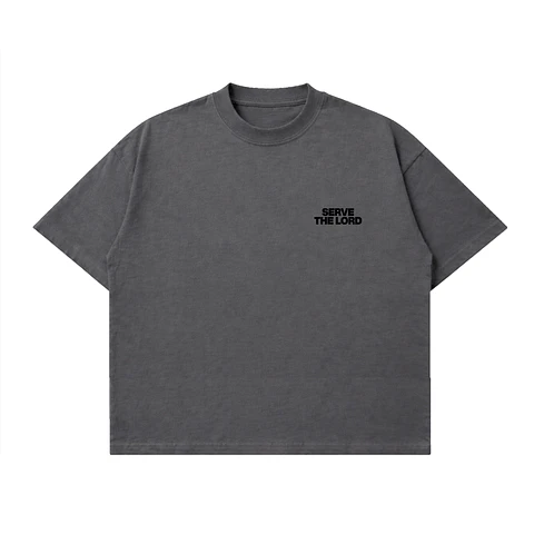 Polera BoxyFit - Serve the Lord