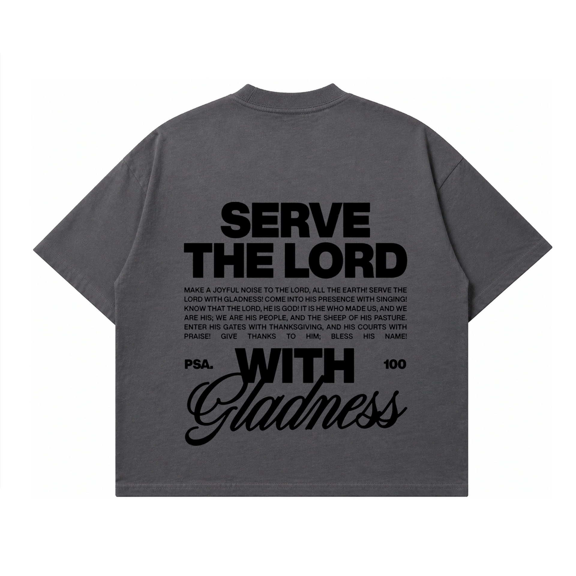 Polera BoxyFit - Serve the Lord 2