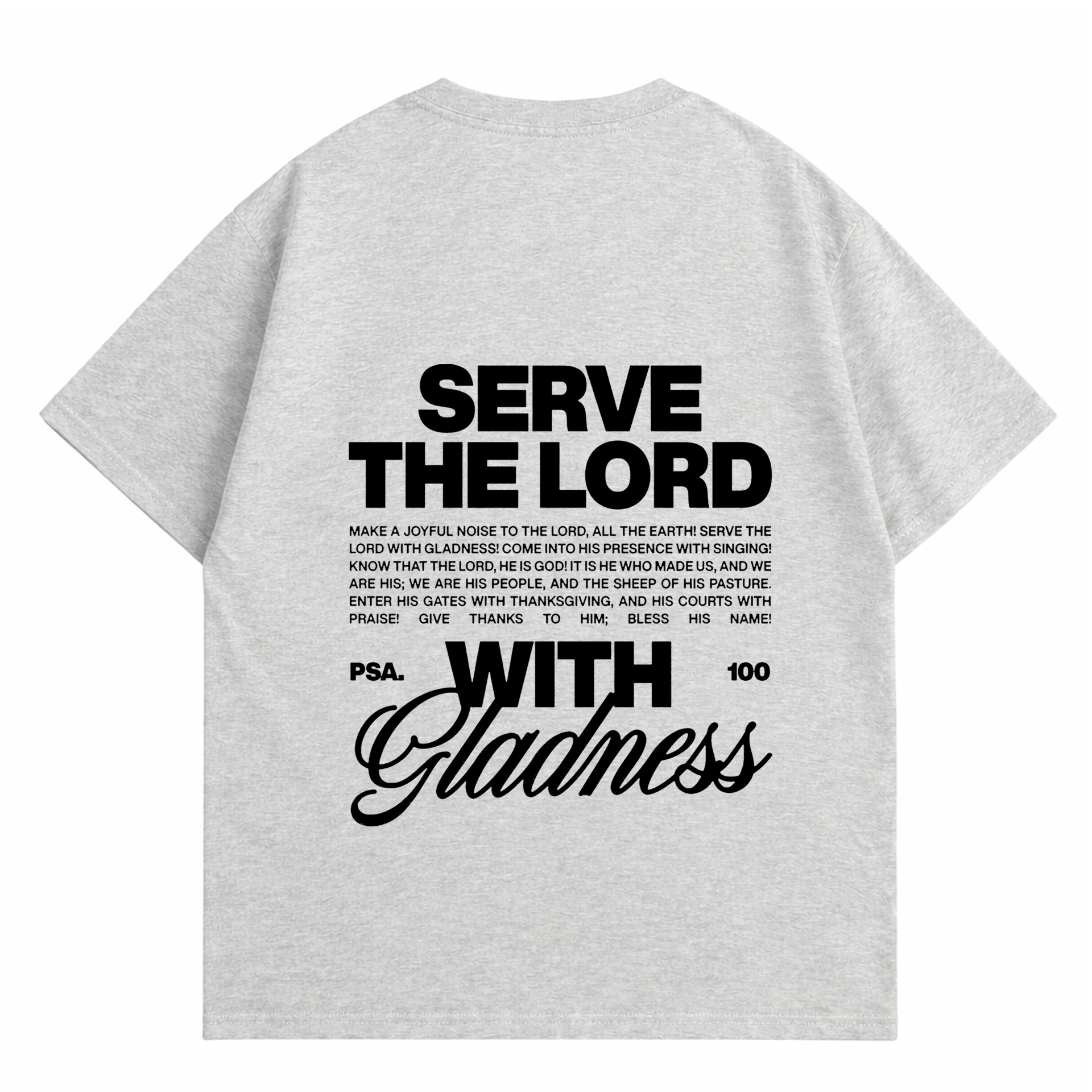 Polera Oversize - Serve the Lord 2