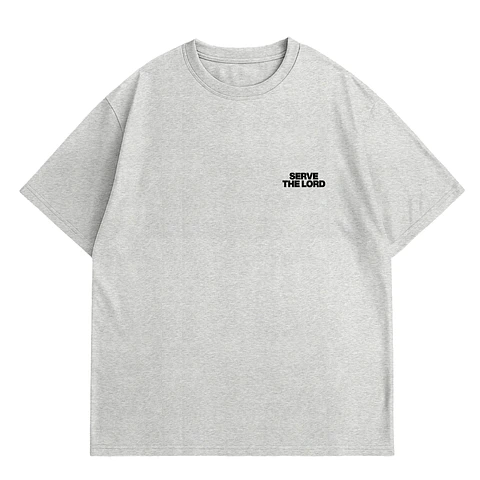 Polera Oversize - Serve the Lord