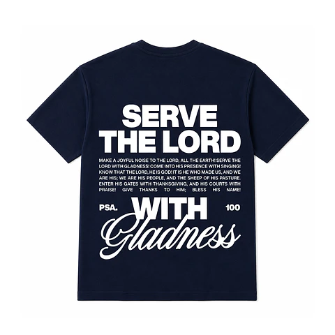 Polera Regular - Serve the Lord