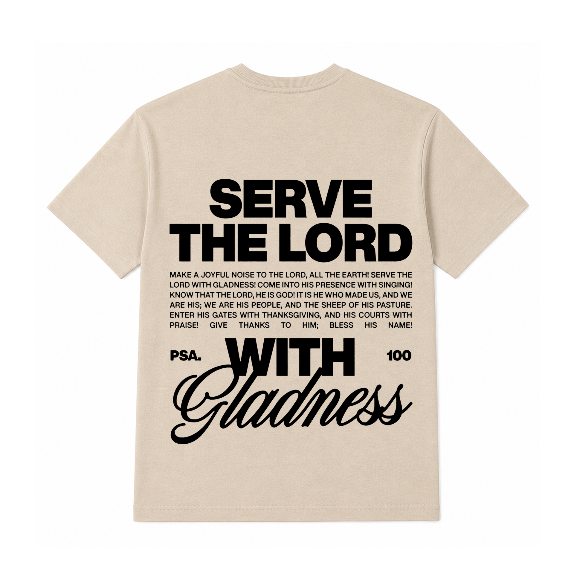 Polera Regular - Serve the Lord 2