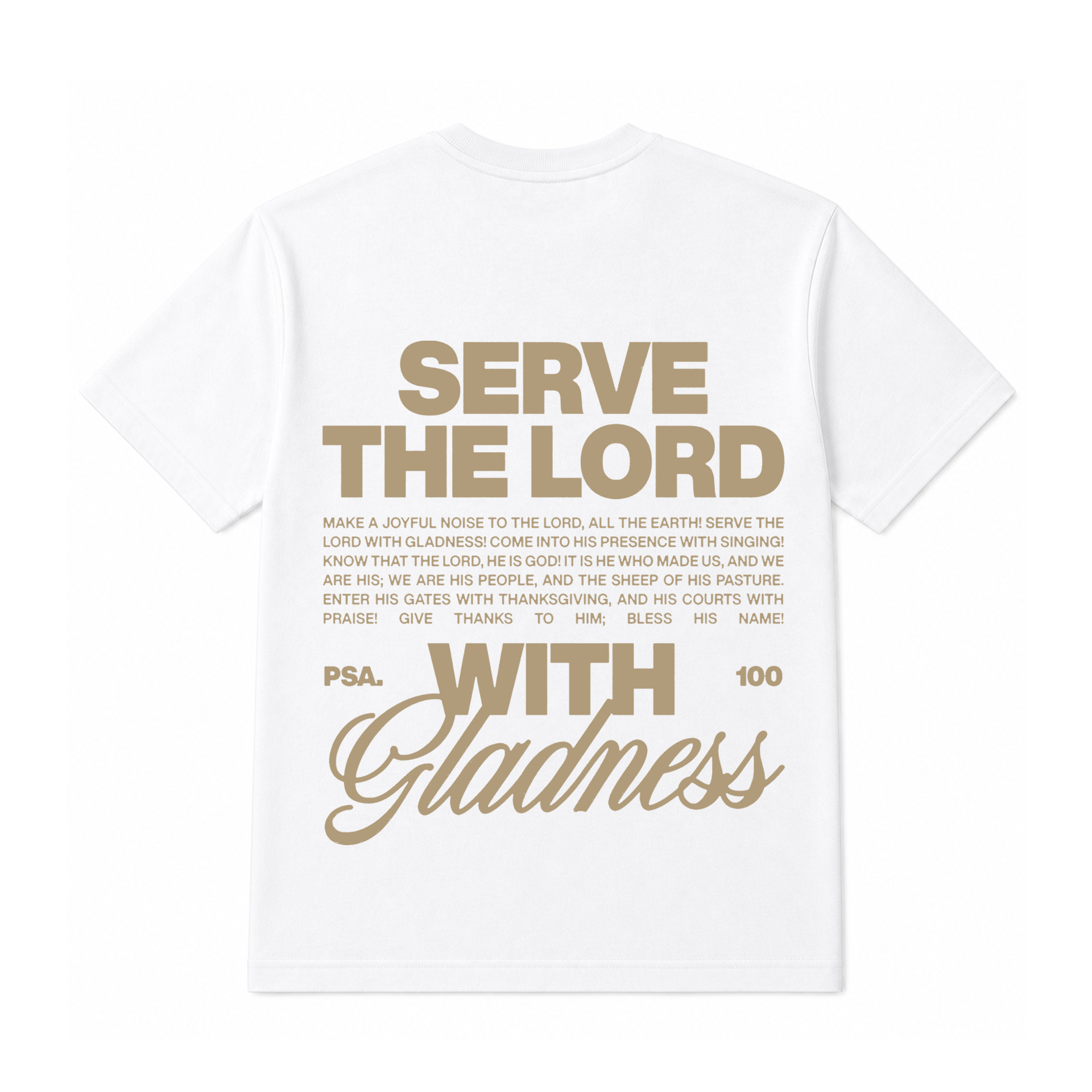 Polera Regular - Serve the Lord 2