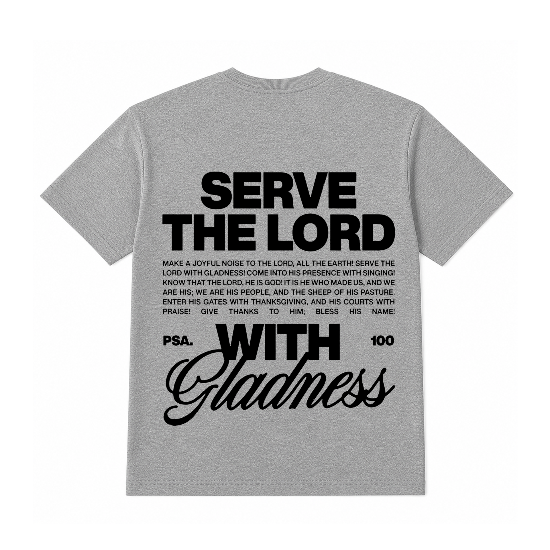 Polera Regular - Serve the Lord 2