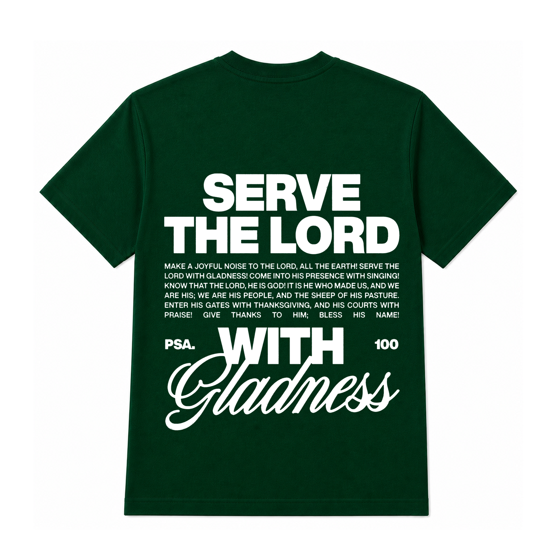 Polera Regular - Serve the Lord 2