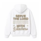 Polerón Hoddie Regular - Serve the Lord - Miniatura 2