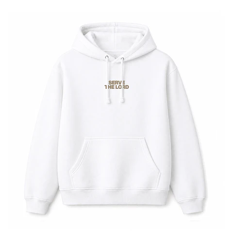 Polerón Hoddie Regular - Serve the Lord