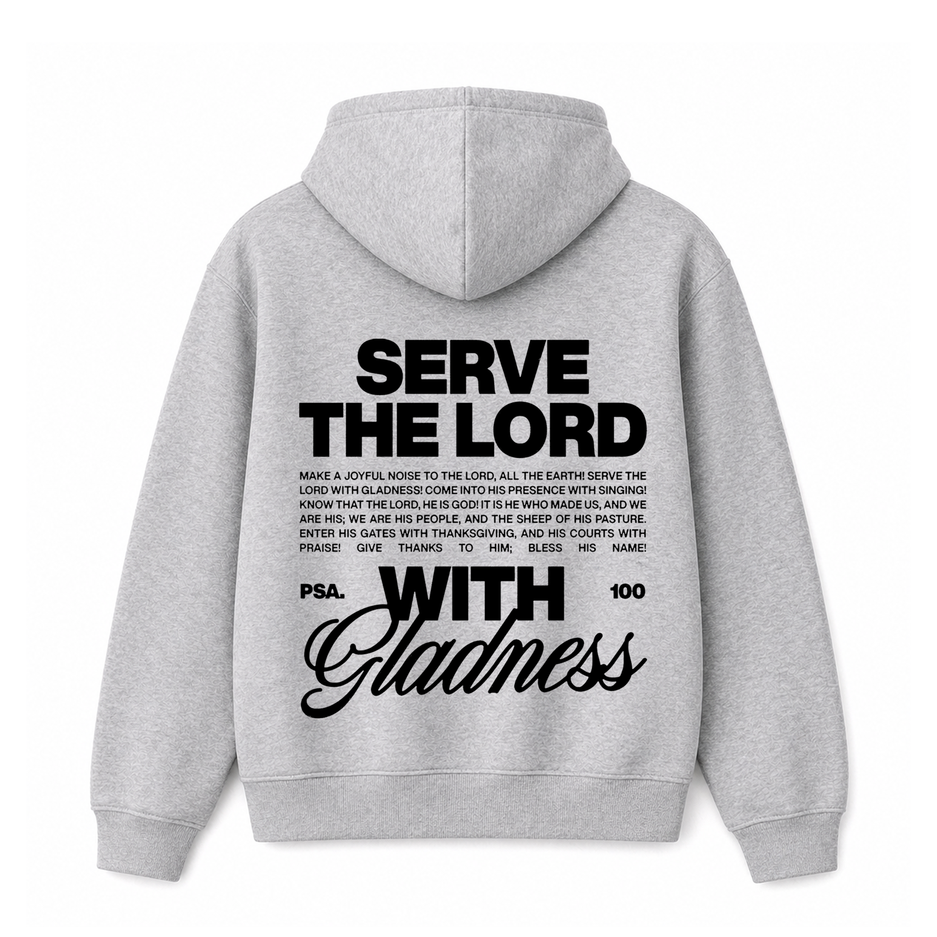 Polerón Hoddie Regular - Serve the Lord 2