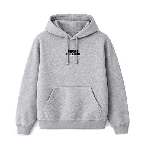 Polerón Hoddie Regular - Serve the Lord