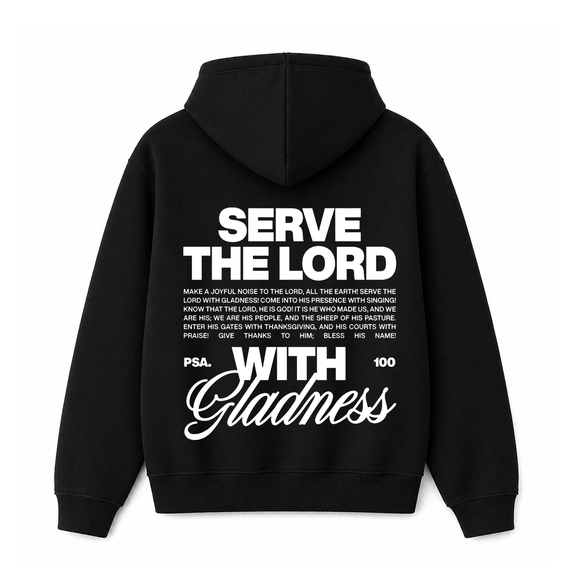 Polerón Hoddie Regular - Serve the Lord 2