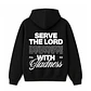 Polerón Hoddie Regular - Serve the Lord - Miniatura 2