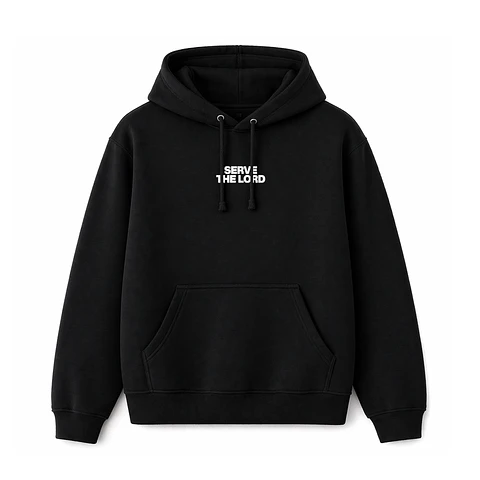 Polerón Hoddie Regular - Serve the Lord