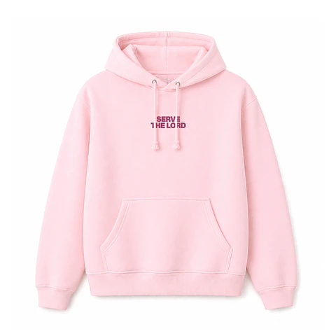 Polerón Hoddie Regular - Serve the Lord