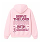 Polerón Hoddie Regular - Serve the Lord - Miniatura 2