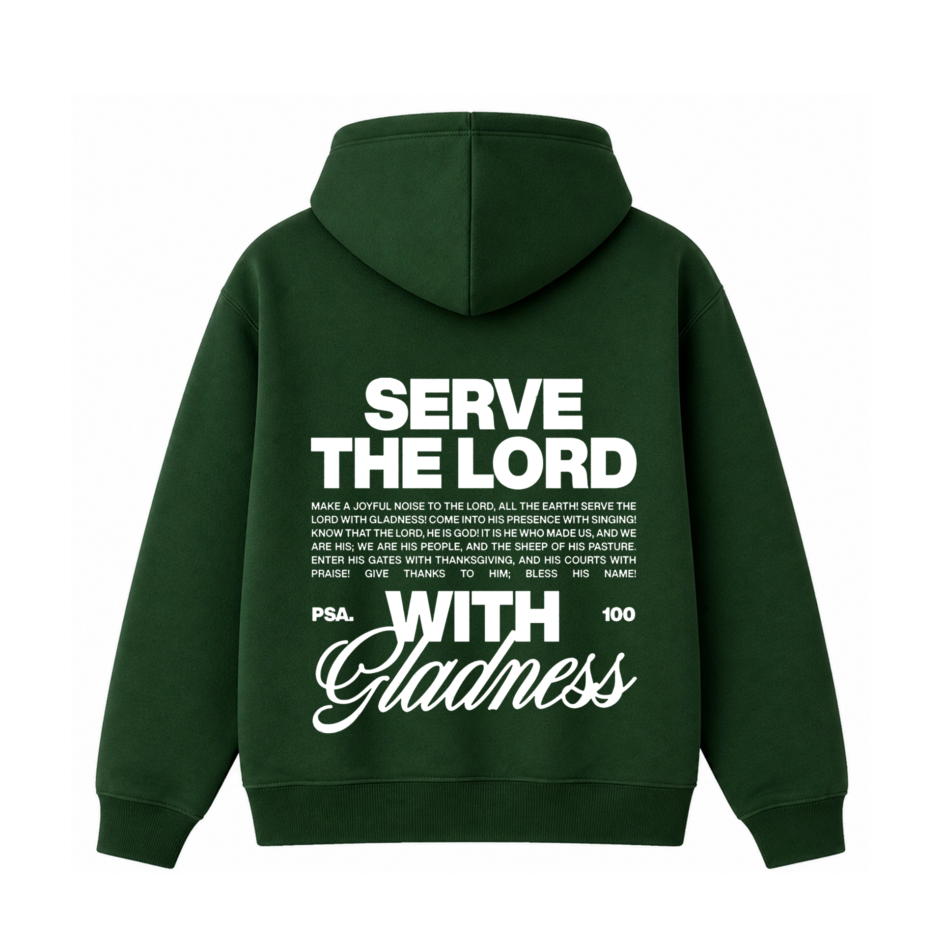 Polerón Hoddie Regular - Serve the Lord 2