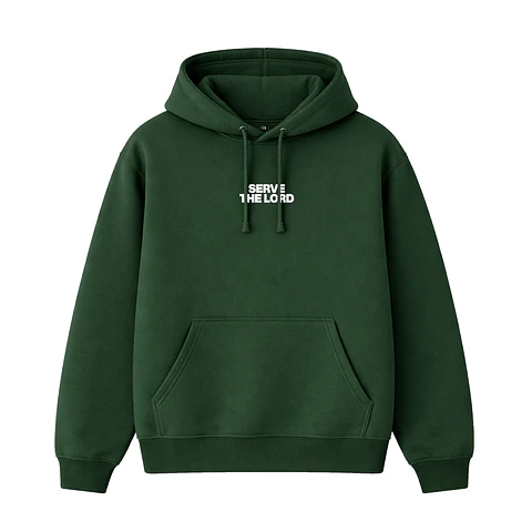 Polerón Hoddie Regular - Serve the Lord
