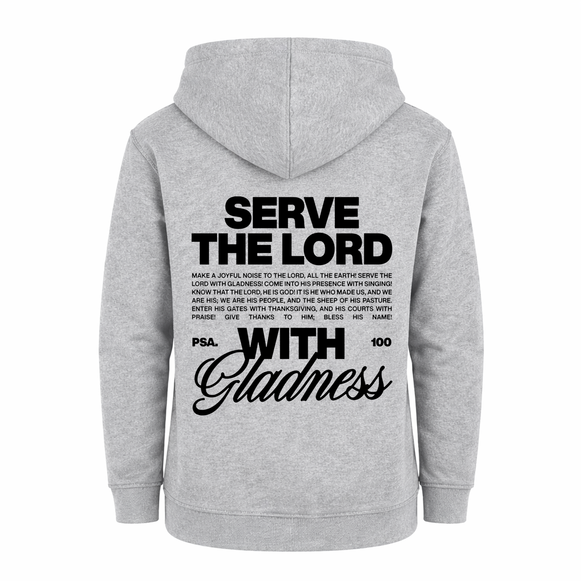 Polerón Hoddie Regular Kids - Serve the Lord 2