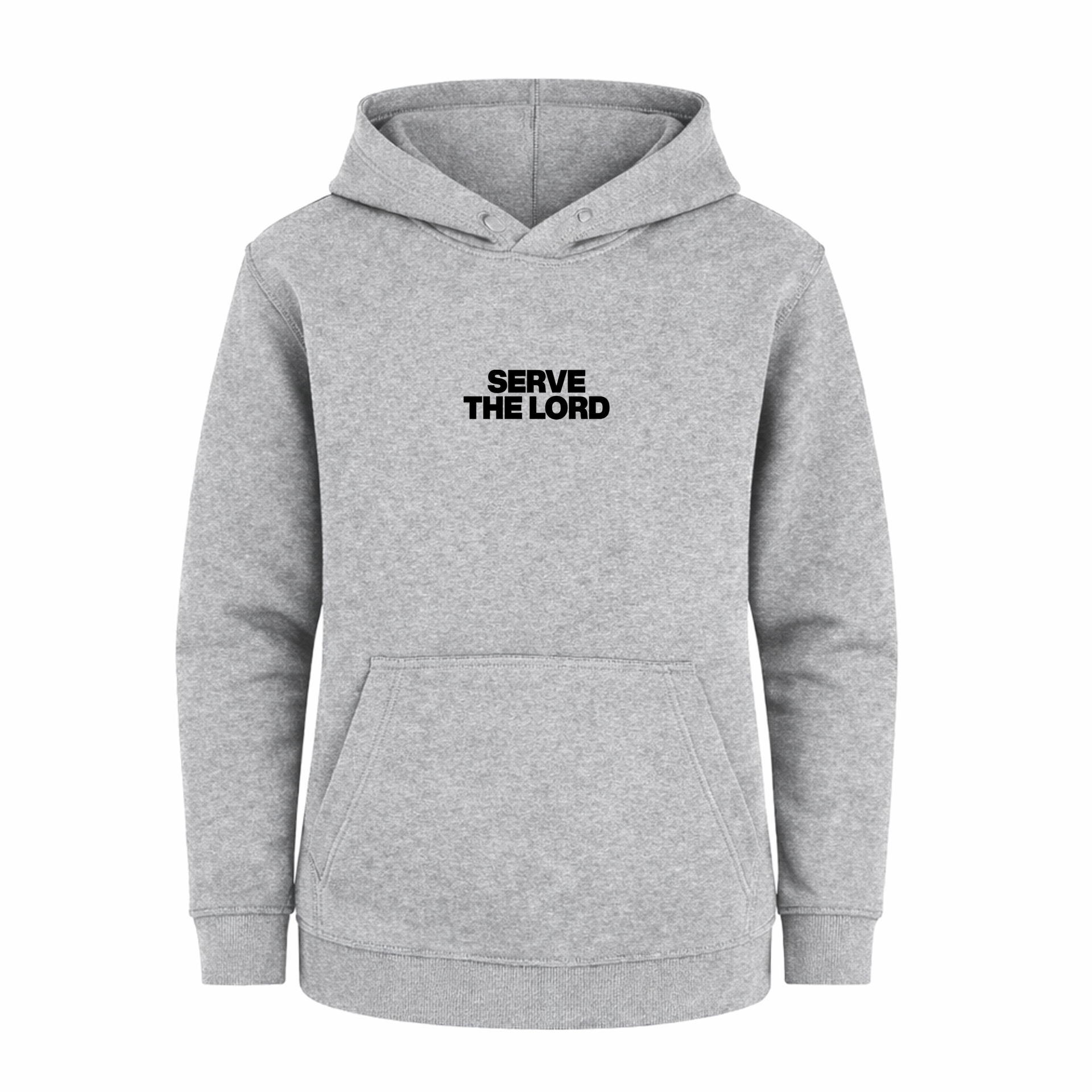 Polerón Hoddie Regular Kids - Serve the Lord 1