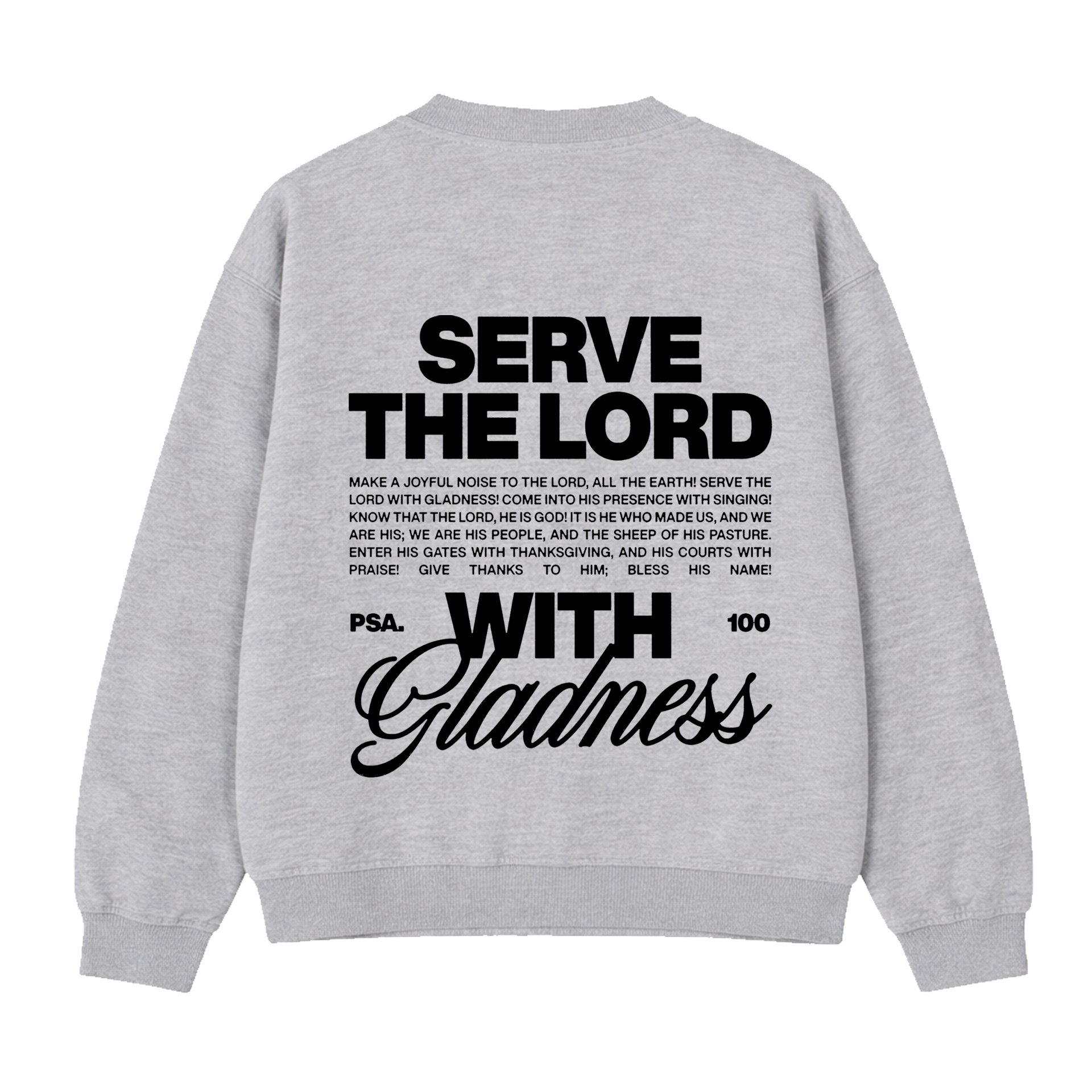 Polerón Crewneck Regular - Serve the Lord 2