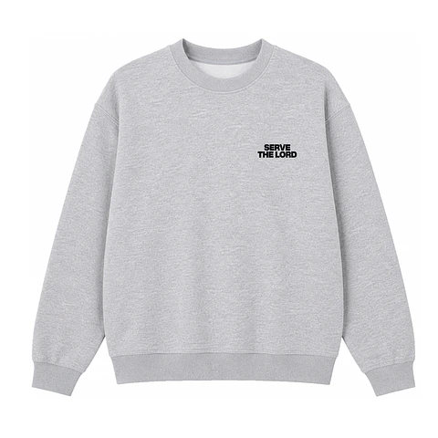 Polerón Crewneck Regular - Serve the Lord