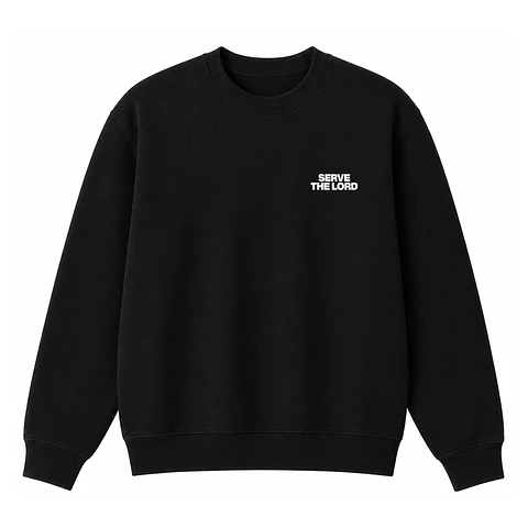 Polerón Crewneck Regular - Serve the Lord