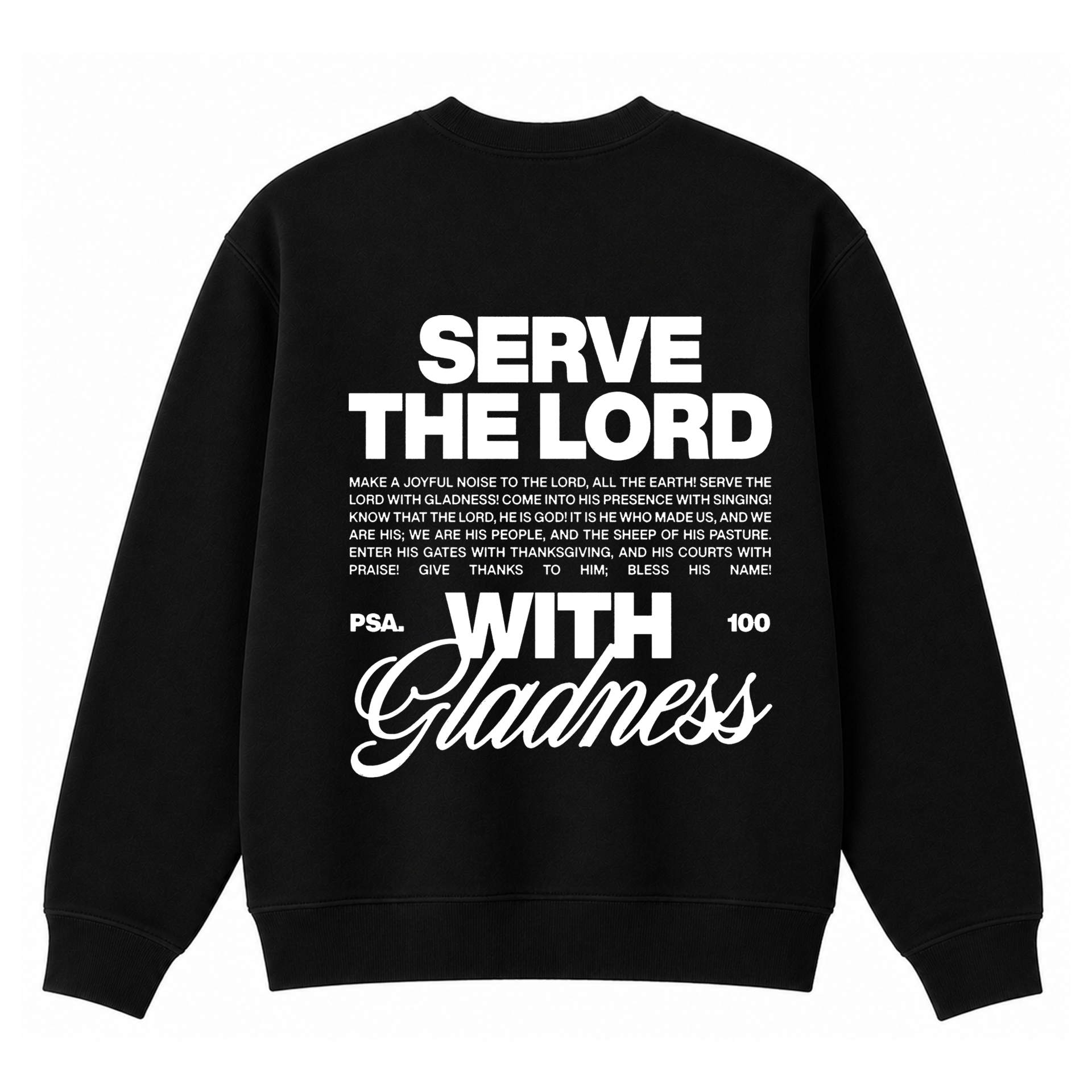 Polerón Crewneck Regular - Serve the Lord 2