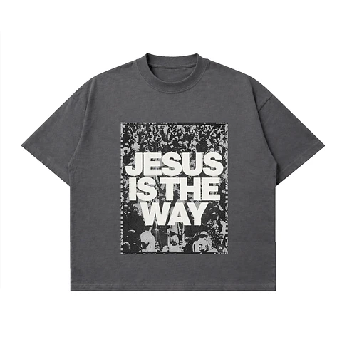 Polera BoxyFit - Jesus is the way