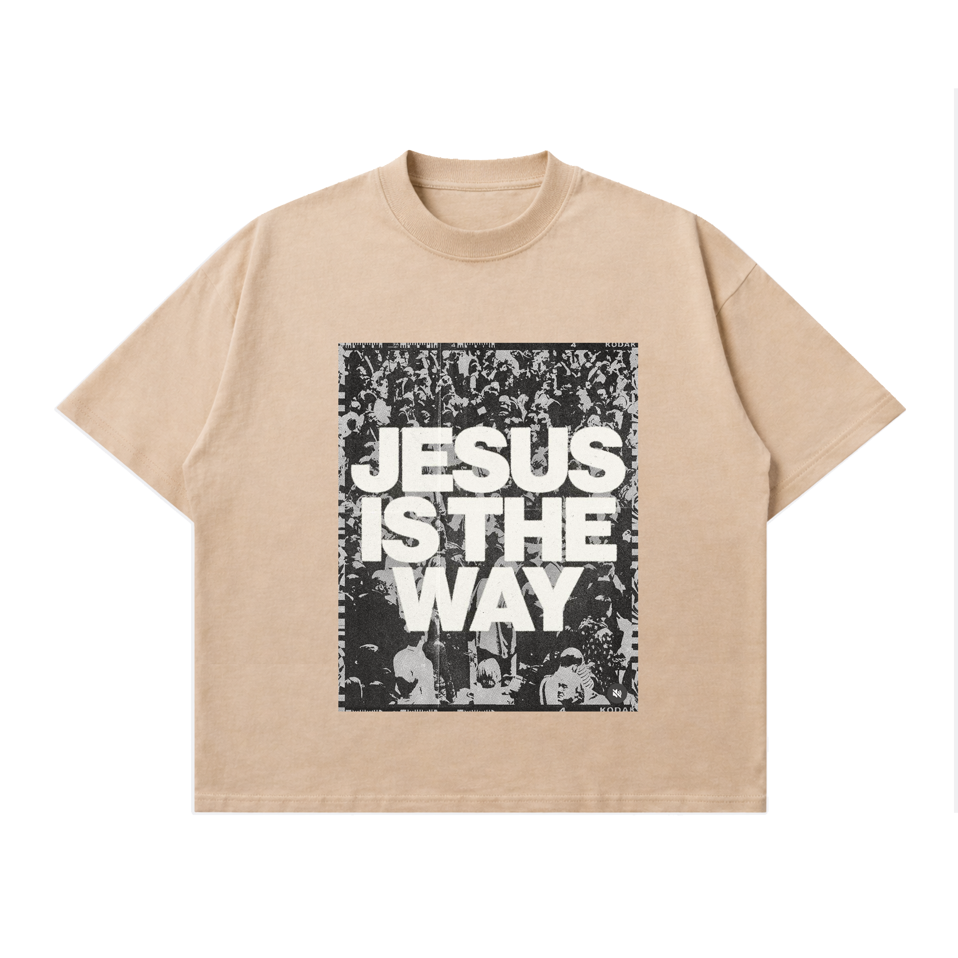 Polera BoxyFit - Jesus is the way 3