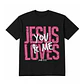 Polera Regular - Jesus loves you & me - Miniatura 1