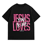 Polera Oversize - Jesus loves you & me - Miniatura 2