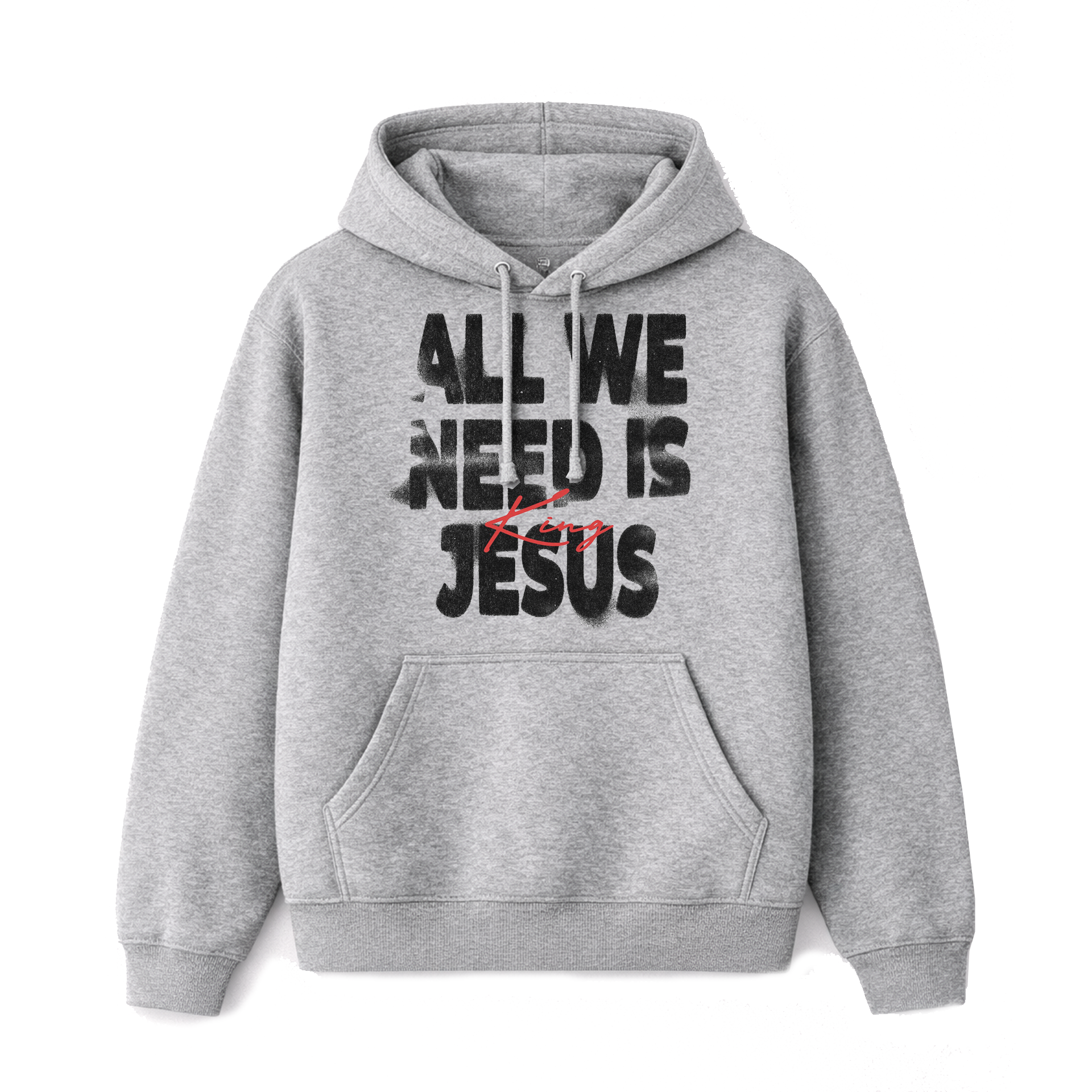 Polerón Hoddie Regular - All we need is  2