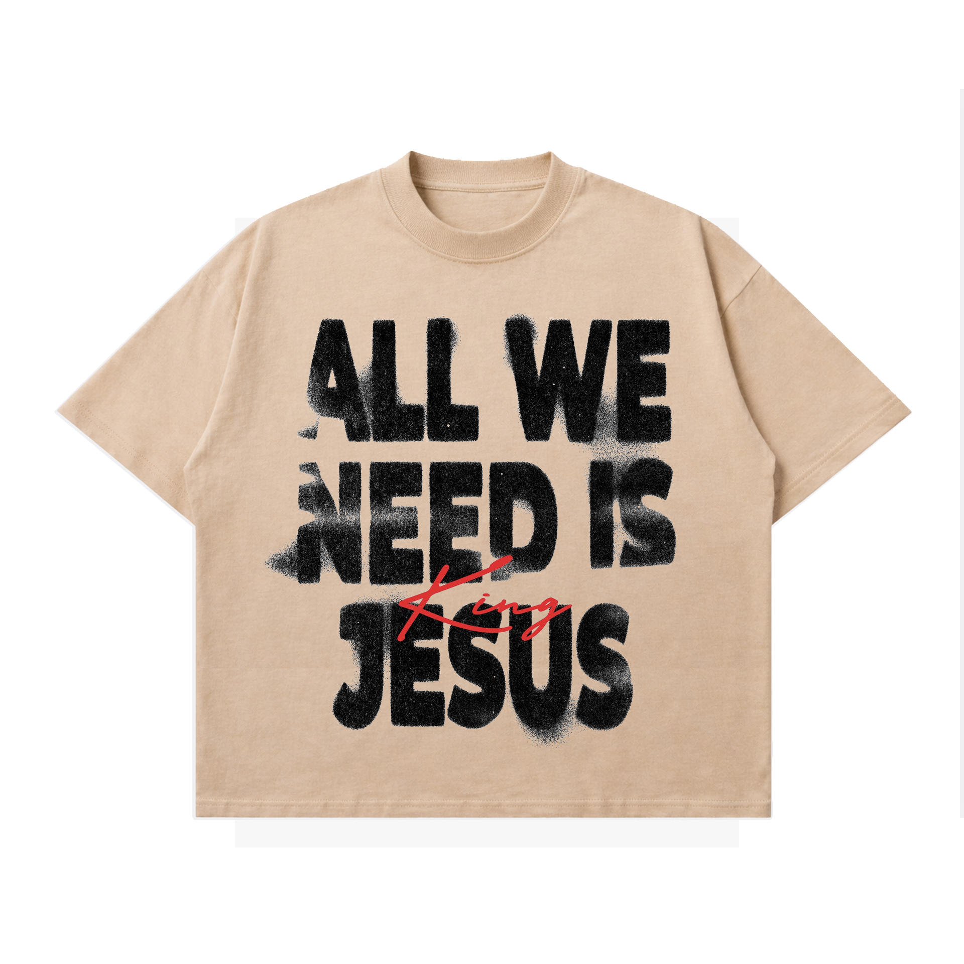 Polera BoxyFit - All we need is 1