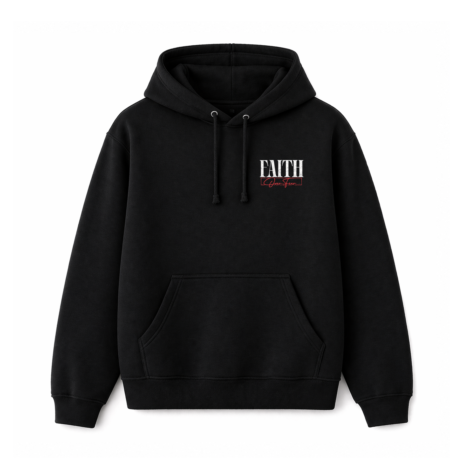 Polerón Hoddie Regular - Faith over fear 1