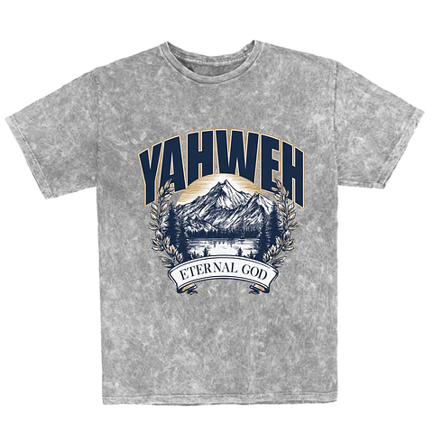 Polera Regular Acid Wash - Yahweh