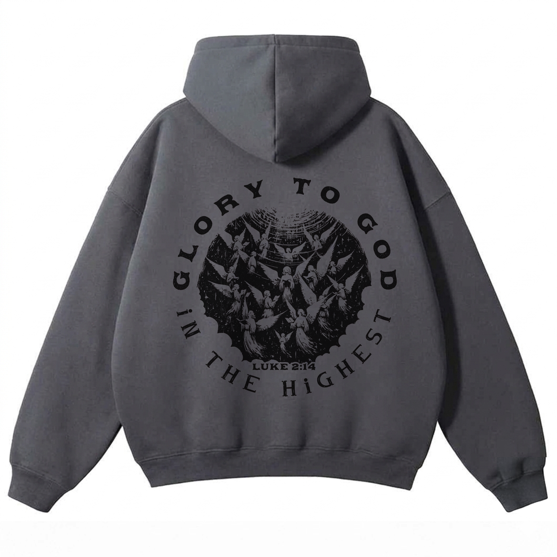 Polerón Hoddie Overbox - Glory to god 2