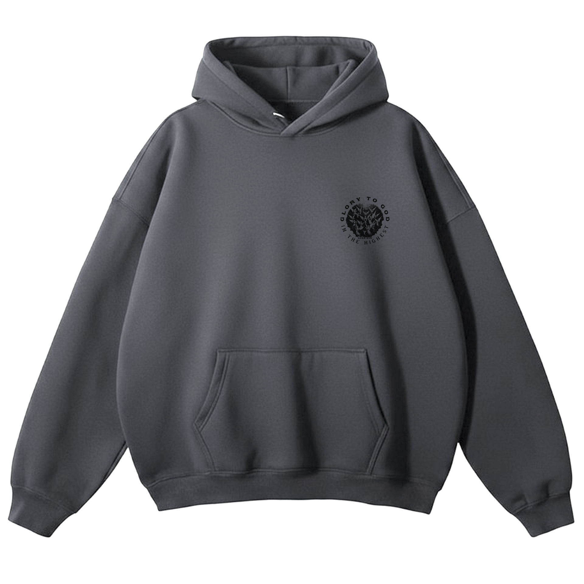 Polerón Hoddie Overbox - Glory to god 1
