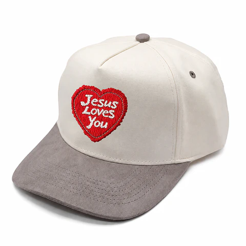 Gorra Bicolor - Jesus loves you