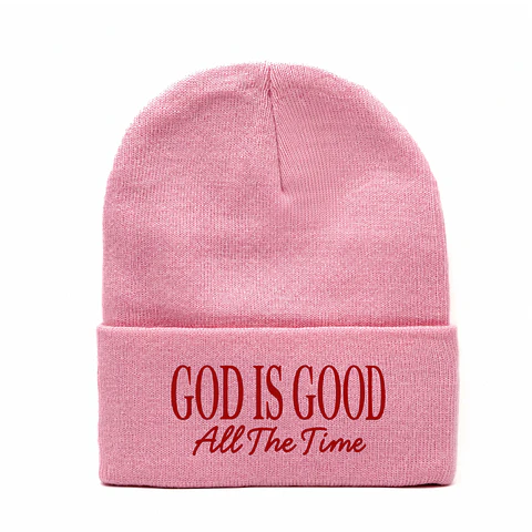 Beanie Rosa - God is good