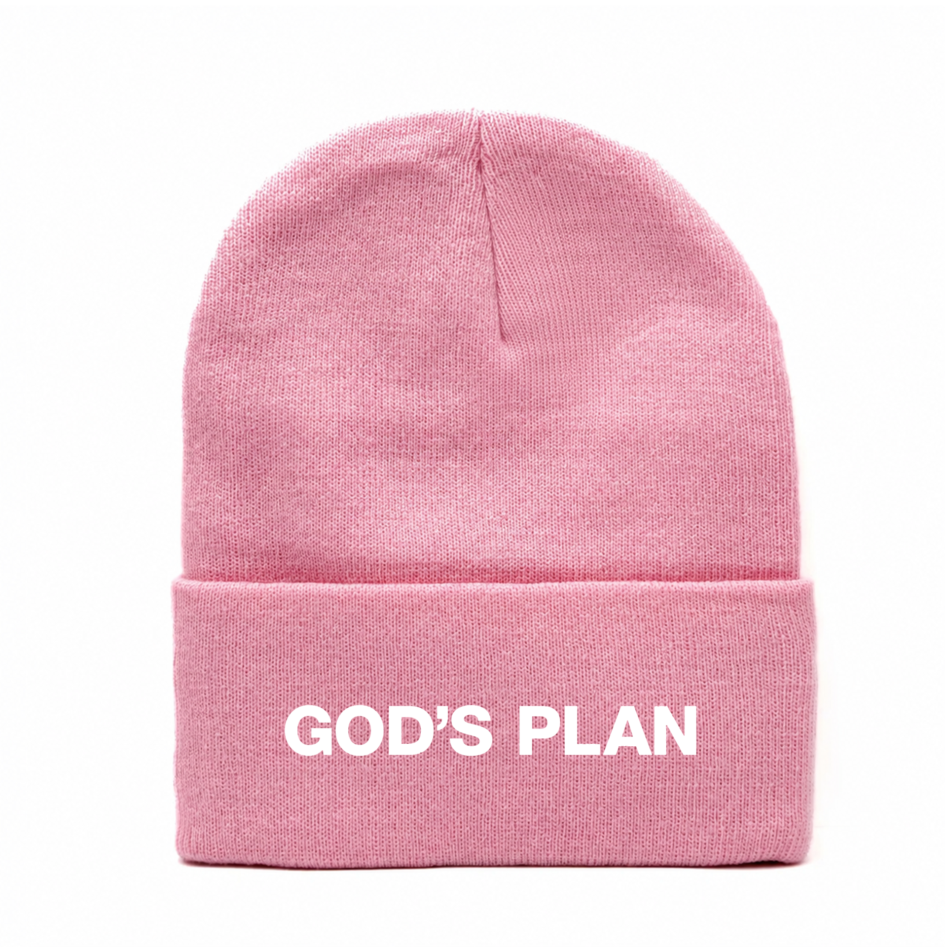 Beanie Rosa - God's plan 1