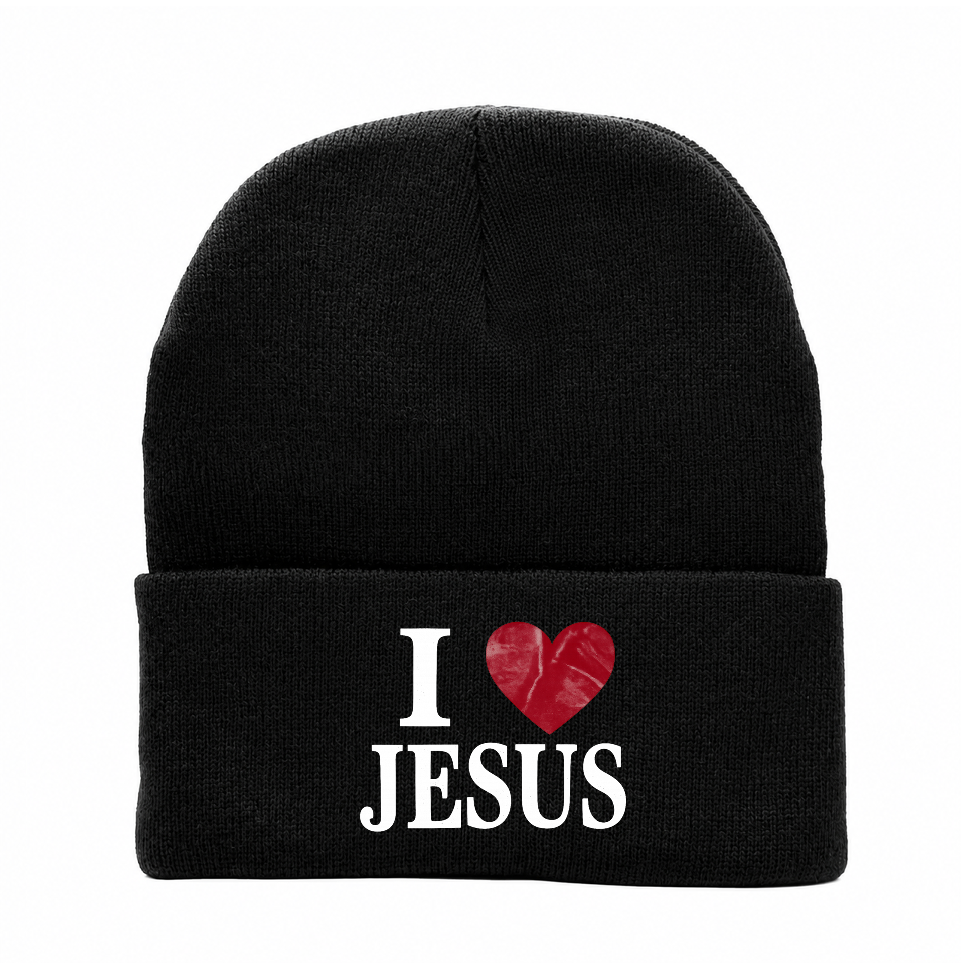 Beanie Negro - I love jesus 1