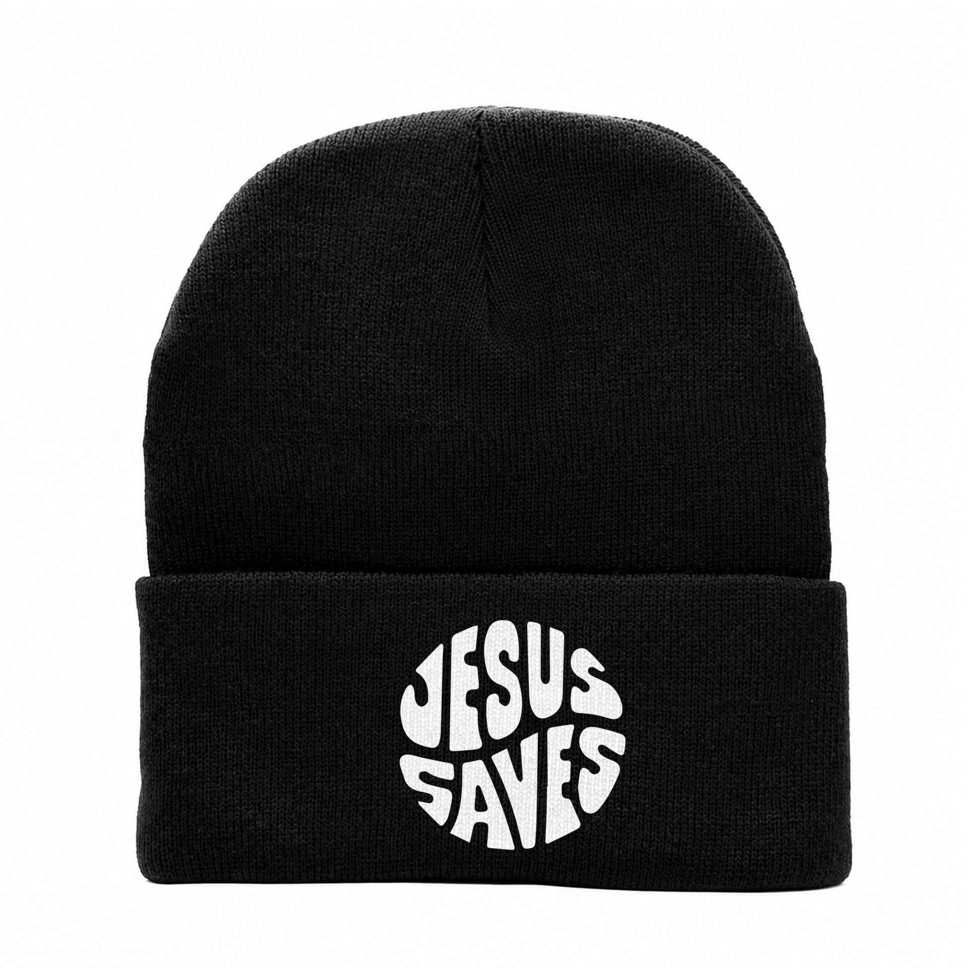 Beanie Negro - Jesus Saves 1