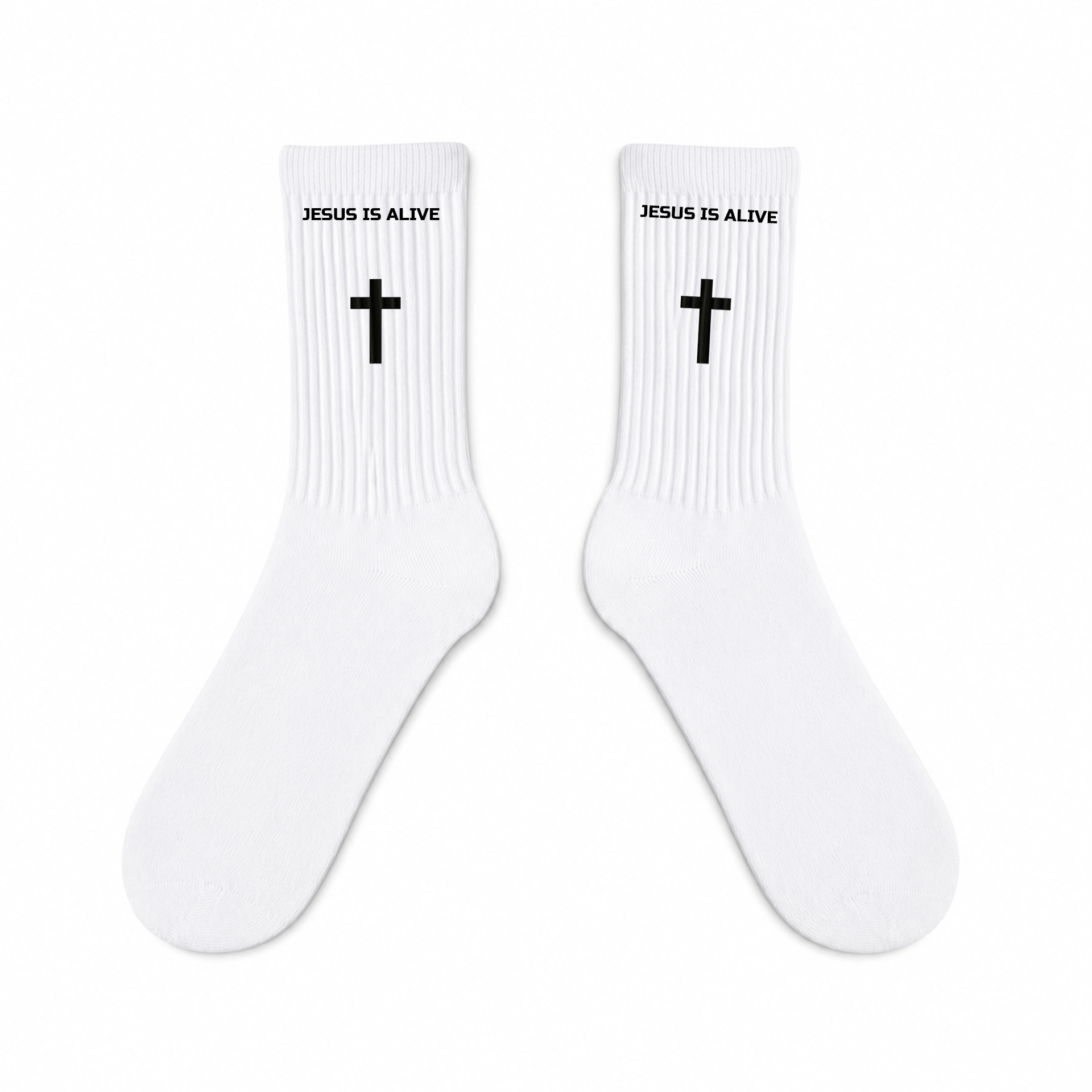 Calcetines Blancos - Jesus Is alive 1