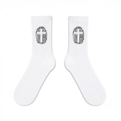 Calcetines Blancos - Cruz y Huella
